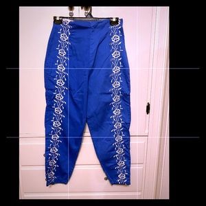 1950s-60s Vintage Cigarette Crop Pants